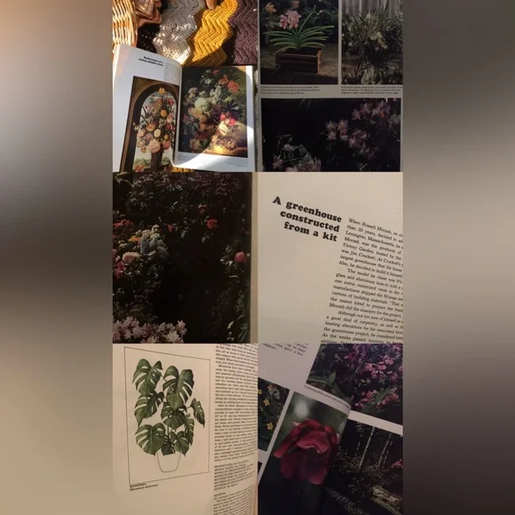Vintage Time Life Encyclopedia of Gardening 70s books Indoor and outdoor plants